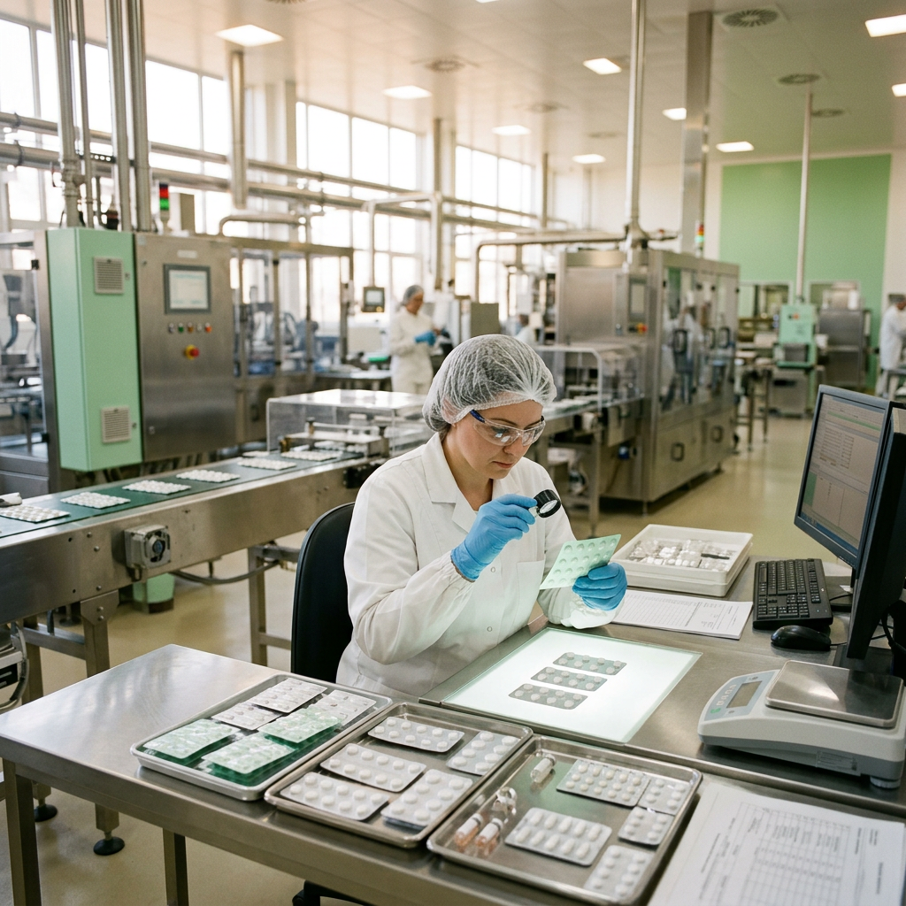azioni farmaceutiche usa controllo editoriale di confezioni farmaceutiche e qualità