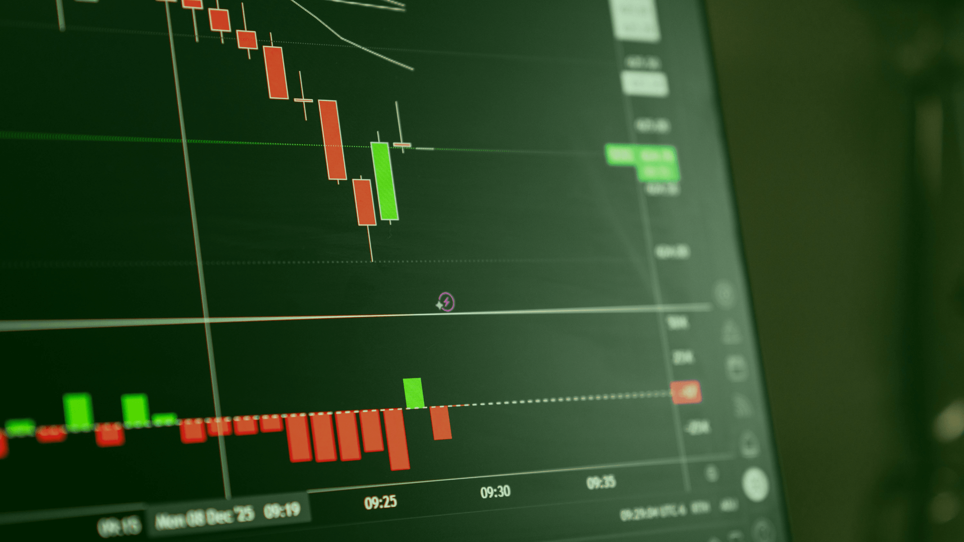 Mobile stock screener technical analysis filters RSI and momentum signals